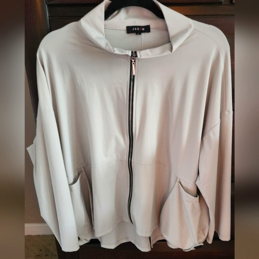 Comfy USA Soft Gray Utility Jacket